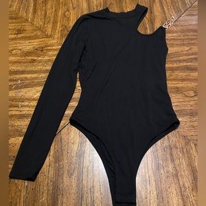 London Rose black bodysuit size S